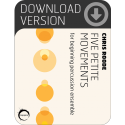Five Petite Movements (Download)