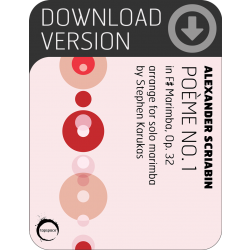 Poème No. 1 (Scriabin) (Download)